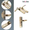 A collage of images showing door handles and their details, with a logo and text in the top right corner. Anteprima dell’immagine prodotto