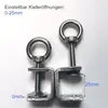 6 Stück C Klemme Klein 0-25mm Einstellbar Kieferöffnungen Produktbild-Vorschau 3