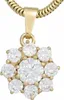 JOBO Anhänger 375 Gold Gelbgold 9 Zirkonia Produktbild-Vorschau 1