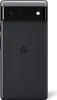 The back of a black Google Pixel 6 smartphone is shown against a white background. Produktbild-Vorschau