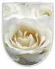 WC Sitz mit Absenkautomatik D Form Motiv White Roses [TDW3 Produktbild-Vorschau 8