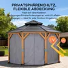 Vorhang für Sunjoy Zedernholz Gazebo 395cm x 395cm Produktbild-Vorschau 12