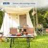 osoltus Camping Klapptisch Alu Tisch Fjord 90 cm x 59 cm Produktbild-Vorschau 2