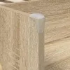 vidaXL Hochbett mit Schreibtisch für Kinder Sonoma-Eiche 90 Produktbild-Vorschau 6