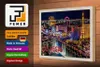 Holzschild Reise 30x20cm Las Vegas USA The Strip Casinos Produktbild-Vorschau 3