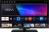 A smart TV displaying its home screen with various app icons and content suggestions. Produktbild-Vorschau