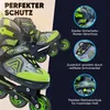 Apollo Champion Adjustable Inline Skate - Green - L - 39-42 Produktbild-Vorschau 4