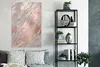 MuchoWow® Poster Marmor - Grau - Rosa - Gold 80x120 cm - Produktbild-Vorschau 4