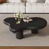 okwish Wolkenform Kaffeetisch mit Filzunterlagen,Couchtisch Produktbild-Vorschau 2