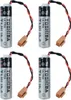 4 pièces ER6V/3,6 V 2400 mAh batterie PLC avec connecteur Voir les images du produit 1
