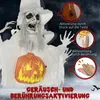 HOMCOM 183cm Halloween Dekoration Halloween-Geist mit Produktbild-Vorschau 6