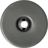 A single gray dishwasher basket wheel is shown against a white background. Produktbild-Vorschau
