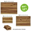 Kesper 28130, Prostokątny, Drewno, Naturalny, Podgląd zdjęcia produktu 5