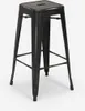 barhocker hocker aus metall im industriedesign 78cm steel Produktbild-Vorschau 1