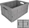 Kunststoff-Klappkiste 45 l grau Produktbild-Vorschau 7
