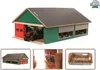Kids Globe Stall mit 4 Windschutzgitter 1:32 Natur Produktbild-Vorschau 6
