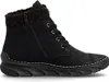 Rieker Damen Stiefelette warm gefüttert Ziernähte Webstoff Produktbild-Vorschau 2