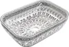 Mexen Rita Aufsatzwaschbecken 45 x 32 cm, weiß/schwarz - Produktbild-Vorschau 1