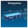 Piscina Steel Pro Rettangolare Telaio Portante Anteprima dell’immagine prodotto 54