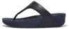 Fitflop Lulu: sandali con zeppa da donna, in pelle, con Anteprima dell’immagine prodotto 1