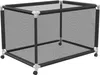 TRMLBE Úložný kontajner so 4 kolieskami, 122x78x88 cm Veľký Náhľad obrázku produktu 1