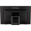 The back of a ViewSonic monitor on a black background. Voir les images du produit
