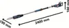 Potatore ad asta telescopica a batteria BOSCH GKE 18V-25 TP Anteprima dell’immagine prodotto 2