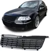 Sport Kühlergrill ohne Emblem Schwarz für VW Passat 3BG Produktbild-Vorschau 1
