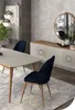 Blauer Esszimmerstuhl Luxus Moderne Küchenmöbel Designer Produktbild-Vorschau 1