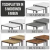 FORTENA Couchtisch Set 2er Eiche Beistelltisch Produktbild-Vorschau 15