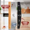 grillart® Premium Pizzamesser – Extra scharfer Edelstahl Produktbild-Vorschau 5