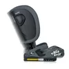 A side view of a gray child car seat with adjustable backrest, shown on a white background. Voir les images du produit