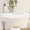 vidaXL Étagère murale avec tiroir MDF blanc Voir les images du produit 2