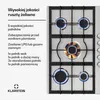 KlarsteinIgnito 5, płyta gazowa, 5 palników Sabaf, stal Podgląd zdjęcia produktu 3