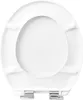 CORNAT TAROX WC-Sitz mit Absenkautomatik, Duroplast, weiß, Produktbild-Vorschau 4