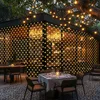 Guirlande lumineuse solaire LED Peviasot, 2 x 2 mètres, 240 Voir les images du produit 5