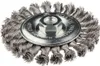 Drôtená kefa 115 mm x M14, INOX Náhľad obrázku produktu 1