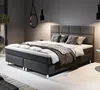 Boxspringbett Rotterdam Plus 180x200 cm Webstoff Anthrazit Produktbild-Vorschau 3
