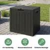 Gartenbox wasserfest 117L Aufbewahrungsbox Garten Balkon Produktbild-Vorschau 6