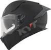 Kask Motocyklowy KYT R2R połysk matowy czarny ECE/ONU 22-06 Podgląd zdjęcia produktu 3