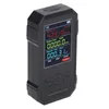 A black handheld electromagnetic radiation tester with a digital display showing readings for RF Strength, Electric Field, and Magnetic Field. Náhled obrázku produktu