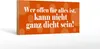 Holzschild Spruch 27x10cm Offen für alles nicht dicht Produktbild-Vorschau 2
