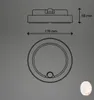 Battery LED Outdoor Wall Light,Sensor,White,LED/4W Produktbild-Vorschau 10