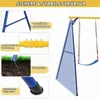 KOMFOTTEU 4 in 1 Kinderschaukel Set, Schaukelgestell mit Produktbild-Vorschau 4