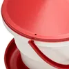 Agrarzone Wiadro do pojenia drobiu z nóżkami, czerwone, 10 Podgląd zdjęcia produktu 3