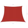vidaXL Sonnensegel 160 g/m² Rot 4/5x3 m HDPE -  Produktbild-Vorschau 7