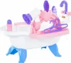 Polesie wader 7-tlg. Puppenbadewanne Set 83x53x41,5 cm Produktbild-Vorschau 2