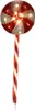 Tuinsteker lollypop 62 cm kerstversiering Nampook Productafbeelding-voorbeeld 1