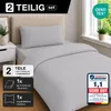 Komfortec Premium Bettwäsche 155x220 cm Bettbezug + 40x80 Produktbild-Vorschau 2