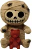 Kleine Mummy Furrybones Figur - Skelettfigur als Produktbild-Vorschau 1